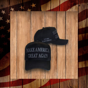 Trump Never Surrender Black MAGA Hat - Trump Victory2