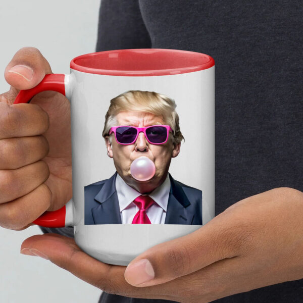 Trump Pink Bubblegum Graphic Mug2