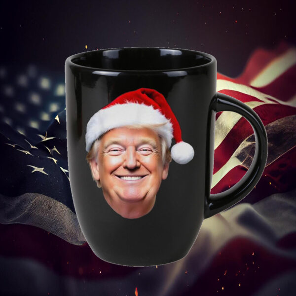 Trump Santa Hat Donald Trump Christmas New Year Xmas Mug1