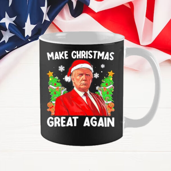 Trump Santa Make Christmas Great Again Mug