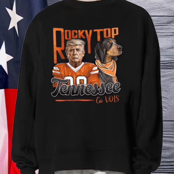 Trump Tennessee VOLS President-Elect Trump Smoky Hound Dog Go Vols T-Shirt1