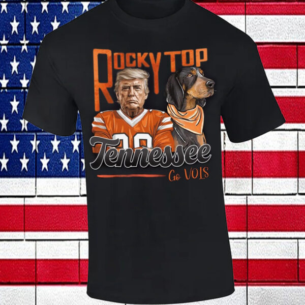 Trump Tennessee VOLS President-Elect Trump Smoky Hound Dog Go Vols T-Shirt2