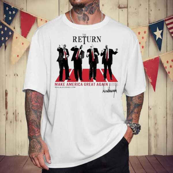 Trump The Return Make America Great Again 2024 T-Shirt4