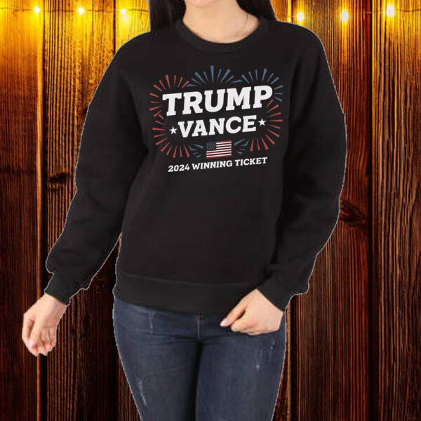 Trump Vance 2024 Winning Ticket Shirt ,Sweatshirt ,Hoodie1