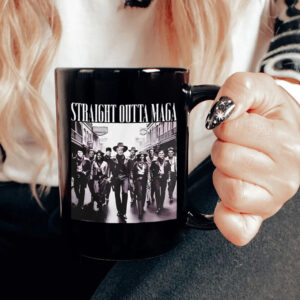 Trump Vance Elon Dream Team Straight Outta Maga Mug5