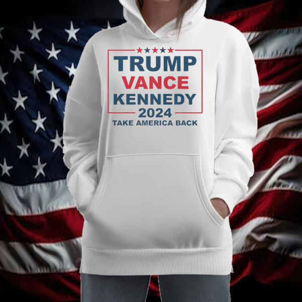 Trump Vance Kennedy Presidential Campaign Flag USA Shirt ,Sweatshirt ,Hoodie