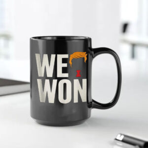 Trump Vance We Won Win Inauguration Day 2025 47th President Mug