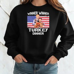 Trump Vance Winner Winner Turkey Dinner Thanksgiving Step Brothers T-Shirt2