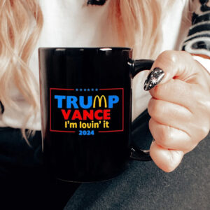 Trump Vance political campaign I’m loving it 2024 Mug1