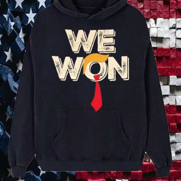 Trump We Won - US President 2024 T-Shirt5