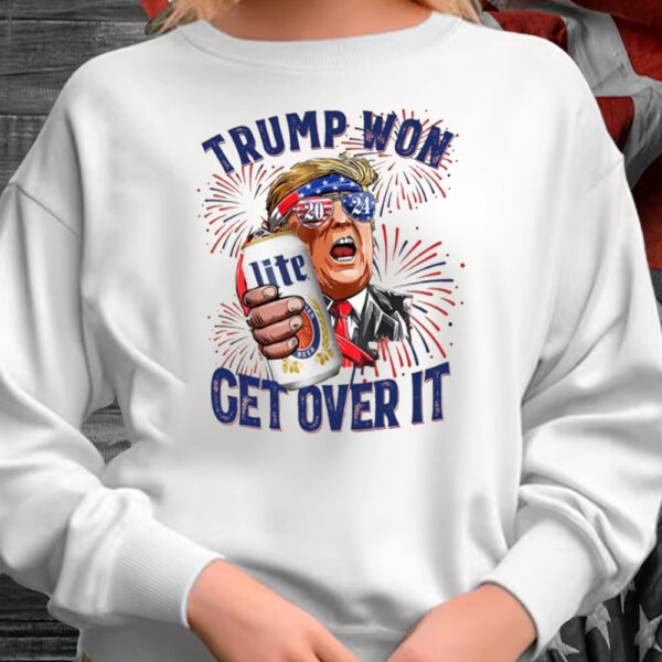 Trump Won Get Over It 2024 T-Shirt1