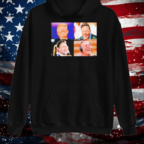 Trump X Vance X Musk X Rogan Smile Shirt ,Sweatshirt ,Hoodie