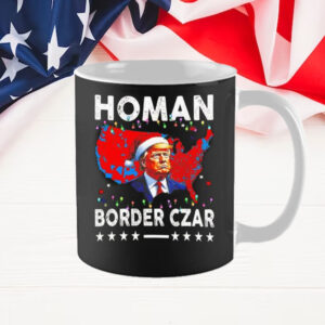 Trump homan border czar Christmas Mug