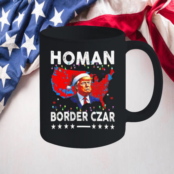 Trump homan border czar Christmas Mug2