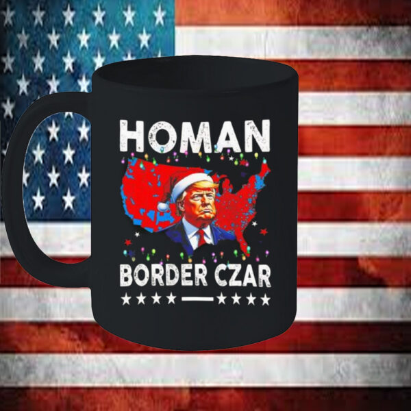 Trump homan border czar Christmas Mug5