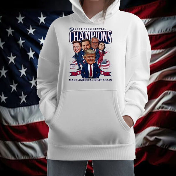 Trump presidential champions make America great again 2024 Shirt ,Sweatshirt ,Hoodie