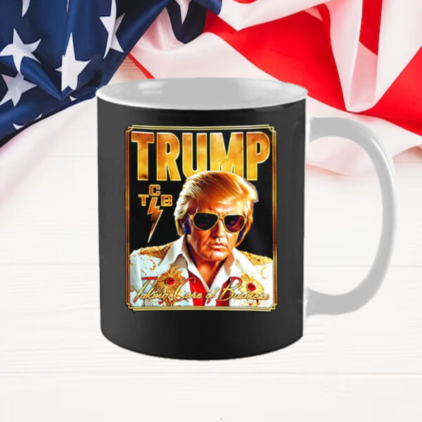 Trump taking care of business 90s Mug