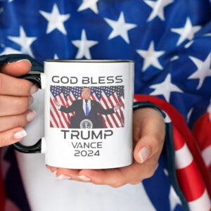 Trump vance 2024 god bless Mug2