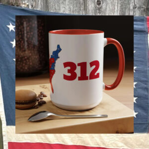 USA Electoral Map 2024 Election American President Red Wave MAGA Coffee Mug ,Trump Won 312