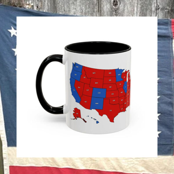 USA Electoral Map 2024 Election American President Red Wave MAGA Coffee Mug ,Trump Won 3126