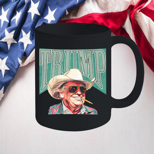 Western Donald Trump Cowboy Maga Mug2