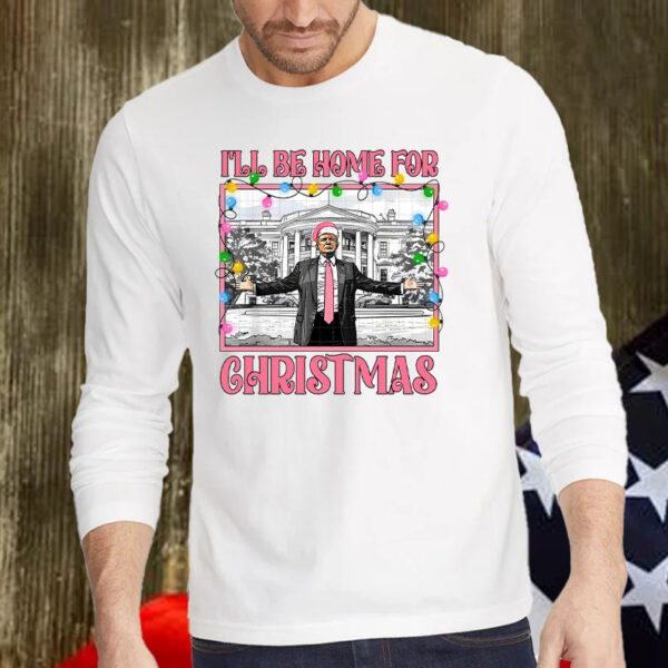 White House Pink Trump Christmas Lights Shirt, Hoodie, Sweatshirt, Long Sleeve and Tank Top