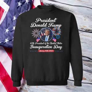 Donald Trump Inauguration Day 2025 Shirt, 47th US President Inauguration