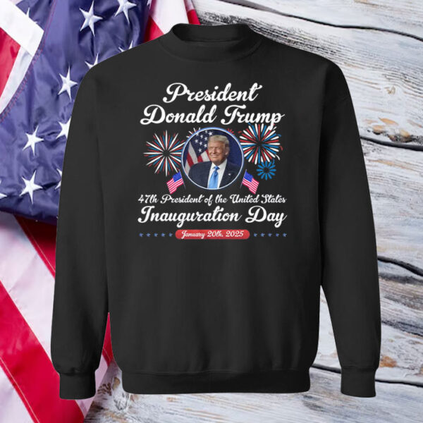 Donald Trump Inauguration Day 2025 Shirt, 47th US President Inauguration