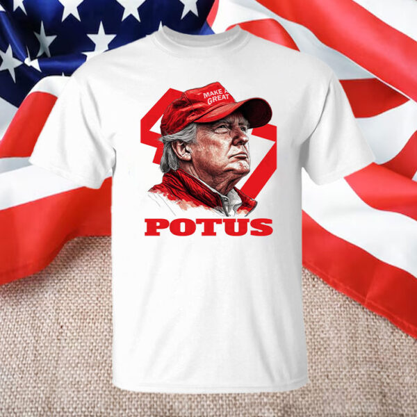 Donald Trump POTUS 47 T-Shirt