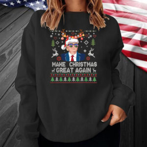 Make Christmas Great Again ,White House Trump 2024 Shirt ,Sweatshirt ,Hoodie2