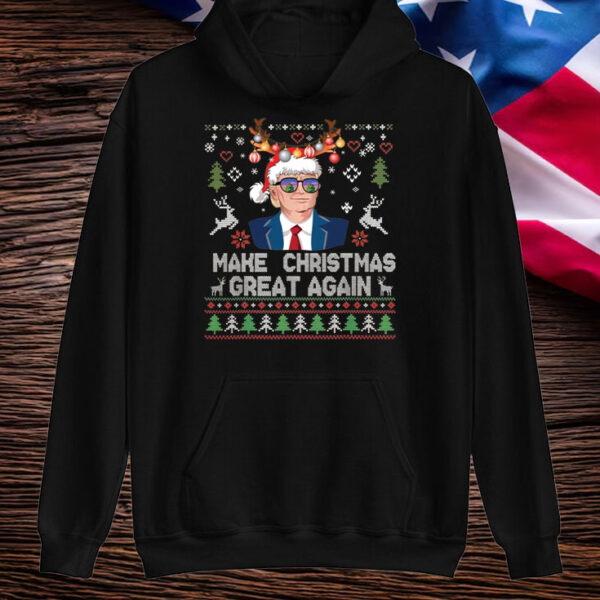 Make Christmas Great Again ,White House Trump 2024 Shirt ,Sweatshirt ,Hoodie5