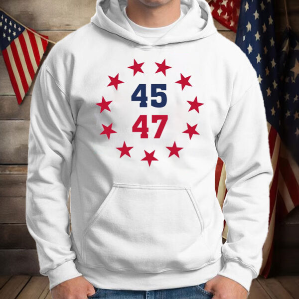 President 45 & 47 Trump T-Shirt