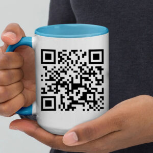 Trump Dancing QR Code Mug1