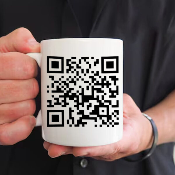 Trump Dancing QR Code Mug2