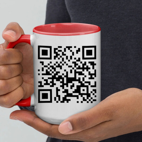 Trump Dancing QR Code Mug6