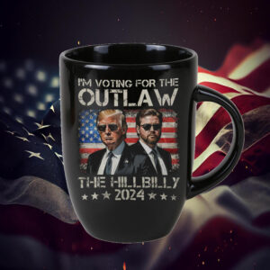 Trump I’m Voting For The Outlaw And The Hillbilly 2024 Mug1