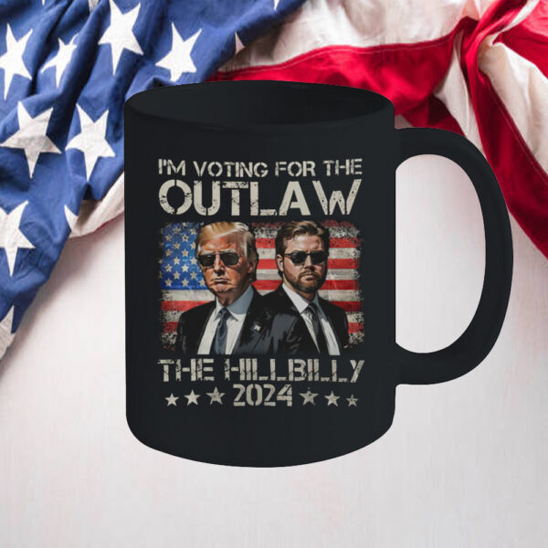 Trump I’m Voting For The Outlaw And The Hillbilly 2024 Mug2