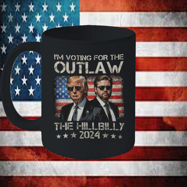 Trump I’m Voting For The Outlaw And The Hillbilly 2024 Mug87