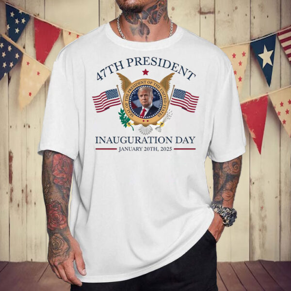 Trump Inauguration Day ,Back Republican ,Inauguration Day 2025 T-Shirt