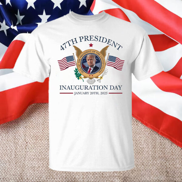 Trump Inauguration Day ,Back Republican ,Inauguration Day 2025 T-Shirt