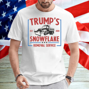 Trump President 2024 ,Snowflake Removal Service Shirt, Sweatshirt, Hoodie2