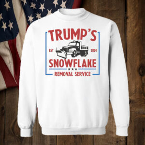 Trump President 2024 ,Snowflake Removal Service Shirt, Sweatshirt, Hoodie5