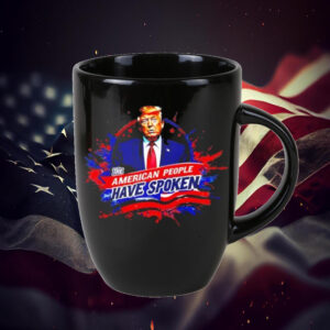 Trump the American people have spoken Mug1